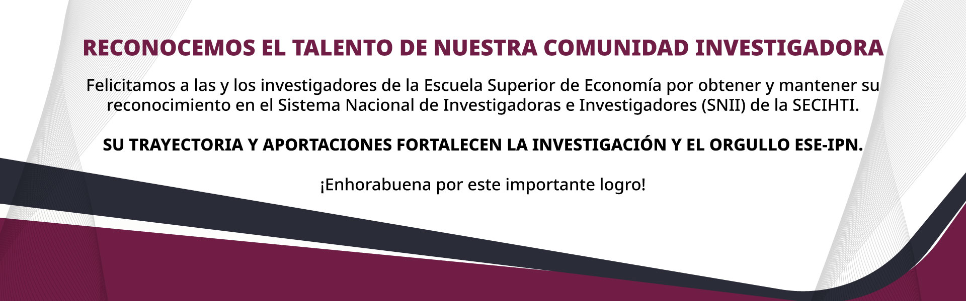 Reconocimiento Comunidad Investigadora