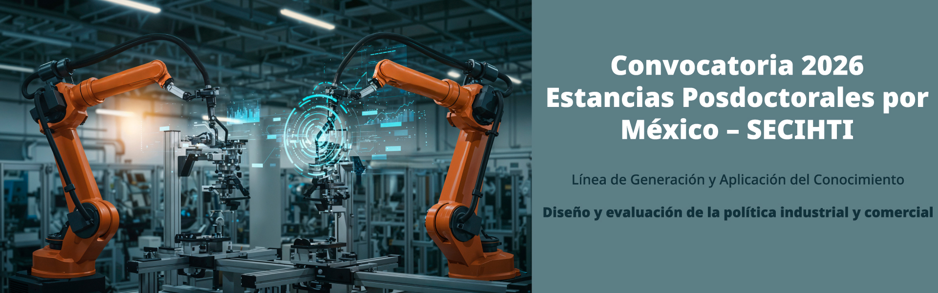 Convocatoria Posdoctorales 2026